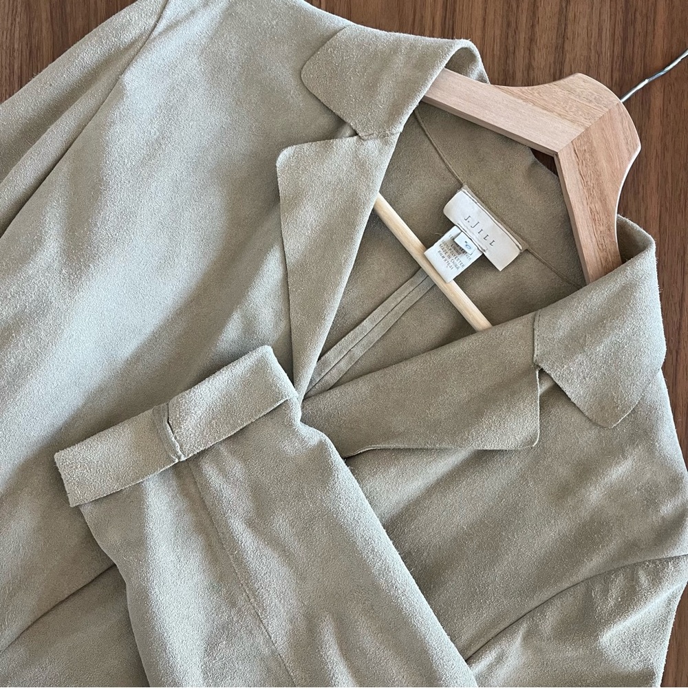 Tan Suede Shacket - Picture 4 of 6